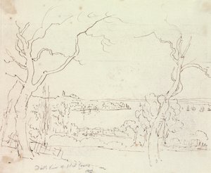 Distant View of West Cowes, Isle of Wight by Capt. Thomas Hastings