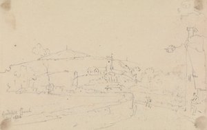 Godshill Church, August 1826 by Capt. Thomas Hastings