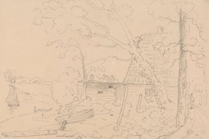 Near Newport, 12 August 1826 by Capt. Thomas Hastings