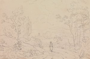 Near Newport, Isle of Wight, February 1826 by Capt. Thomas Hastings