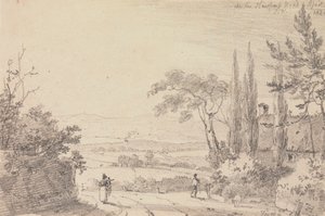 On the Newport Road, April 1826 by Capt. Thomas Hastings