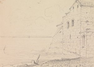 Yarmouth Castle, 17 March 1826 by Capt. Thomas Hastings