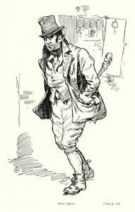 Dickens character: Bill Sikes by Captain Edward Henry Handley Read