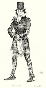 Bob Cratchit (litho) by Captain Edward Henry Handley Read