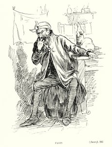 Dickens character: Fagin by Captain Edward Henry Handley Read
