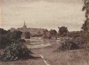 Rangoon. View Near the Lake, 1855
