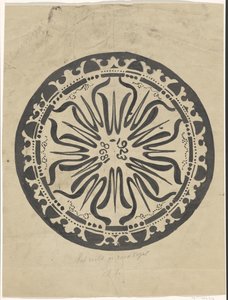 Design for a Plate for the Silver Jubilee of Queen Wilhelmina