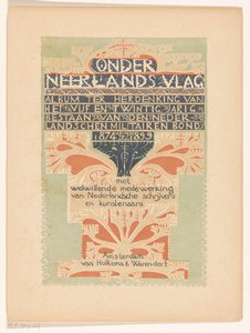 Title Page for: Under the Dutch Flag, 1899