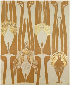 Wallpaper Design by Carel Adolph Lion Cachet