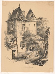 Service Entrance of a Castle or Mansion (Pictura) by Carel Christiaan Antony Last