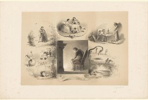 Young Man Musing by a Hearth