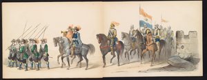 Masquerade of the Leiden Students, 1850 (plate 13)