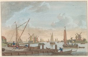 The Zaan at Wormerveer, ca. 1790