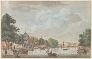 Spaarne in Haarlem, ca. 1790 by Carel Frederik Bendorp (I)