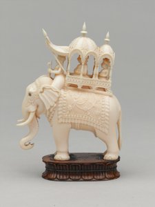 Black king, chess piece, India, 1820 circa by Carel Jacobus Behr