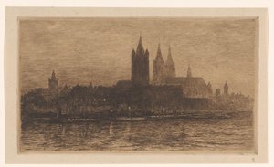 View of Cologne at Night
