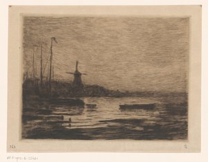 View of Zwijndrecht at Night