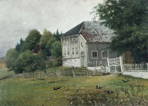 House of a Public Notary in Drøbak by Carl Edvard Diriks