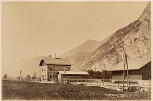 Station Kematen by Carl Alfred Czichna