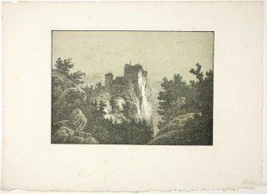 Ruins of a Castle by Carl Blechen