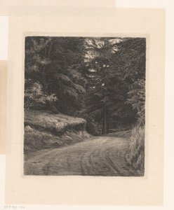 Forest Road by Carl Bloch