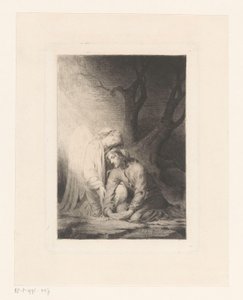 Christ Comforted by an Angel in the Garden of Gethsemane