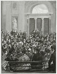 Discours de réception de Victor Hugo, 19th Century by Carl Christian Vogel von Vogelstein