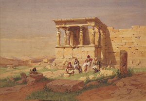 The Erechtheion. The Porch of the Caryatids