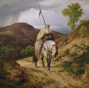 Returning Crusader. 1835