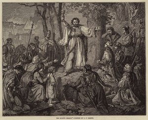 The Hussite Sermon by Carl Friedrich Lessing