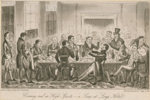 Evening and in High Spirits - A Scene in Long