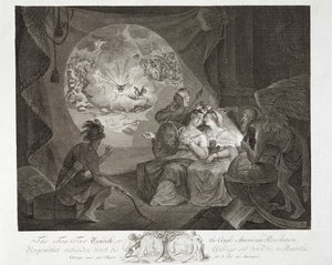 The Tea-Tax Tempest, or the Anglo-American Revolution by Carl Gottlieb (attr.to) Guttenberg