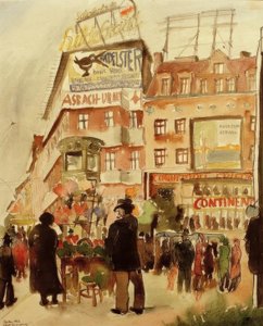Berlin, Potsdamer Platz by Carl Grossberg