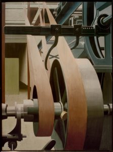 Flywheel with Drive Belt by Carl Grossberg