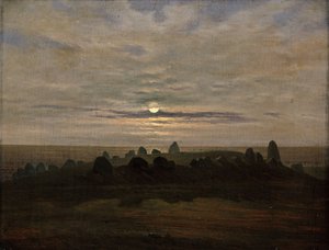 Stone Age Stronghold at Nobbin, Island of Rügen by Carl Gustav Carus