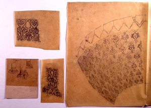 Architectural Details, from Sixteen Sketches on Tracing Paper