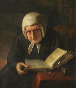 Martin Joseph Routh, President of Magdalen College, 1850 by Carl Hartmann