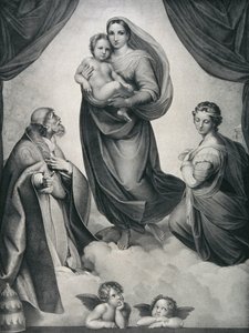 The Sistine Madonna by Carl Heindel