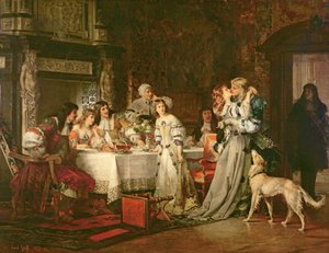 The Return, 1870 by Carl Heinrich Hoff