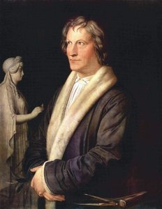 Portrait of Sculptor Thorwaldsen
