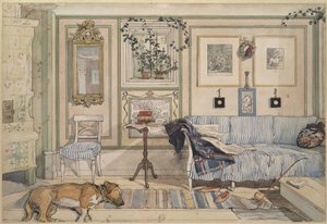 Cosy Corner by Carl Larsson