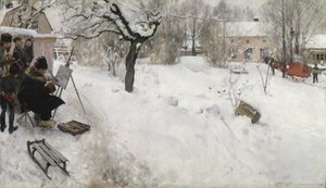 Open-Air Painter by Carl Larsson