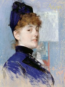 Portrait of Alma by Carl Larsson