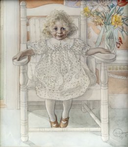 Portrait of Inga-Maria Thiel by Carl Larsson