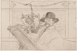 Self-Portrait by Carl Larsson
