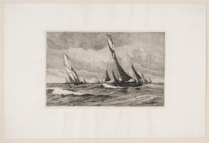 Fishing Cutters Setting Sail