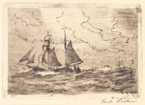 Strong Gale by Carl Locher