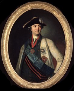 Portrait of the Commander-in-Chief of the Fleet Count Alexey Grigoryevich Orlov of Chesma