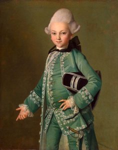 Portrait of Count Alexei Bobrinsky as a Child