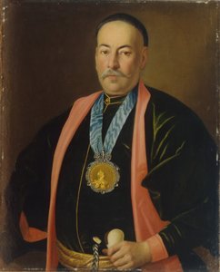 Portrait of Stepan Danilovich Yefremov, Ataman of the Don Cossack Host